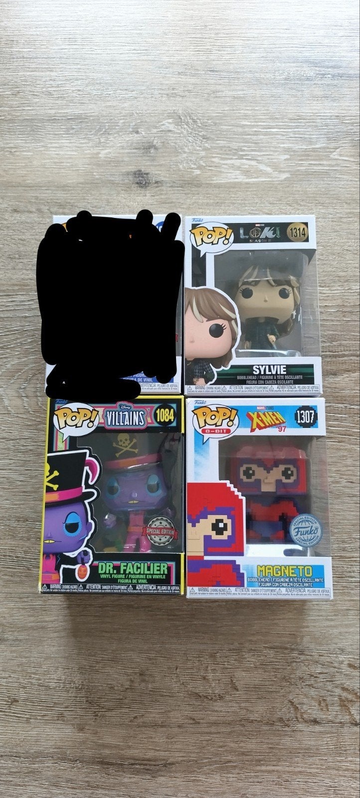 Funko Pop! Sylvie, Dr. Facilier, Magneto - Set van 3, Ophalen of Verzenden, Nieuw