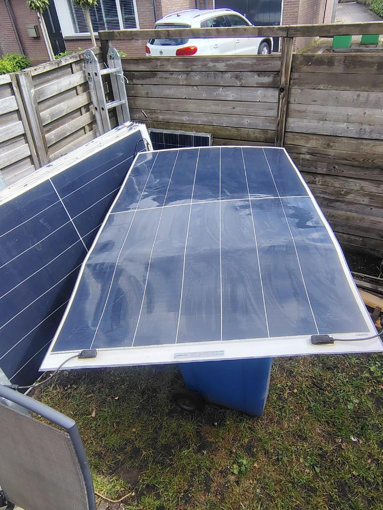 Flexibel zonnepaneel 425W! 116x197cm, weegt maar 9kg, Ophalen, Gebruikt