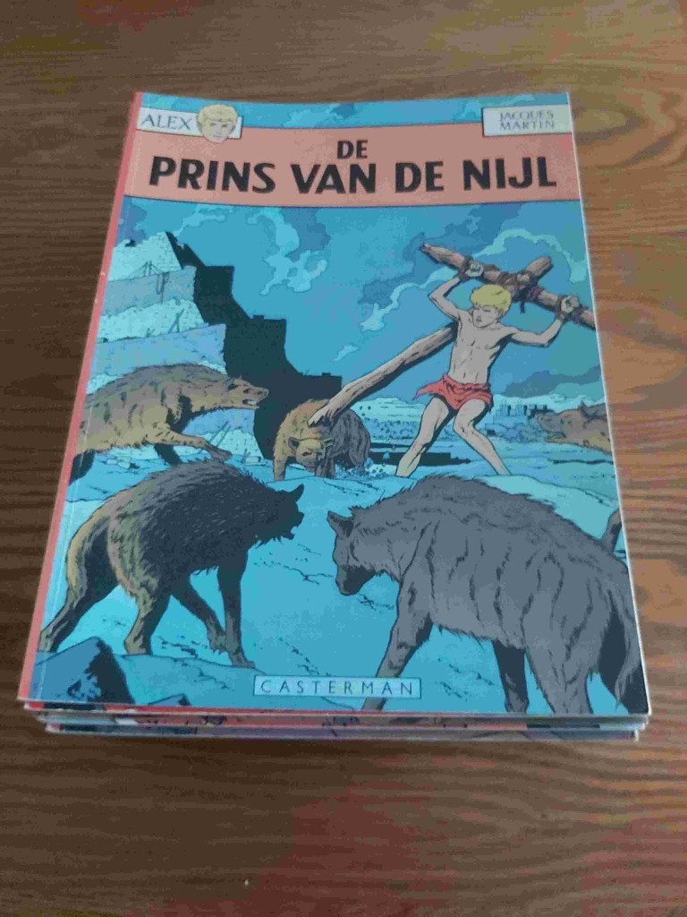 Stripverhaal Ales Martin Orient Ravan Storm Essef Yoko, Eén stripboek, Ophalen, Zo goed als nieuw