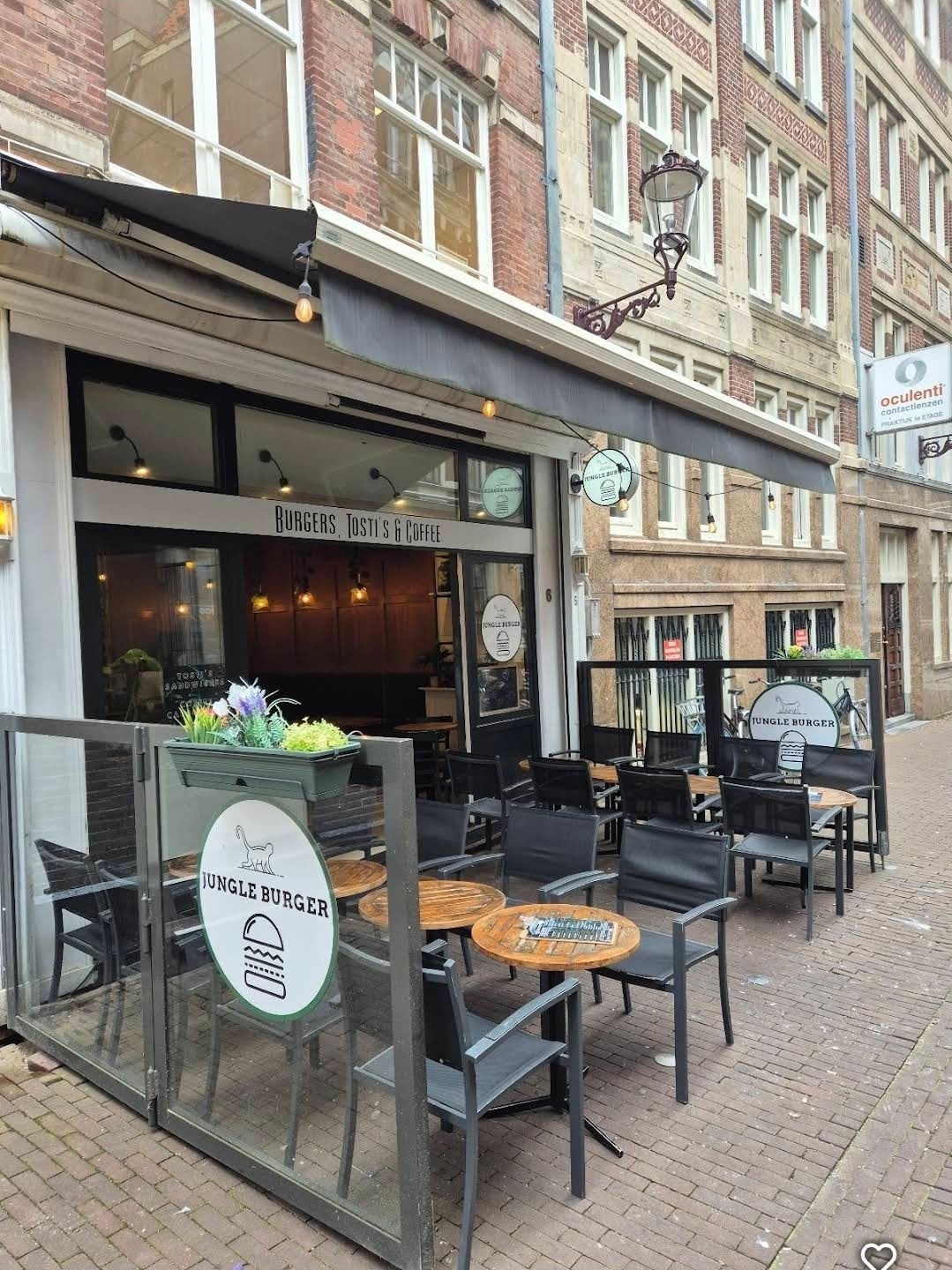 Horeca terrasstoelen zwart., Ophalen