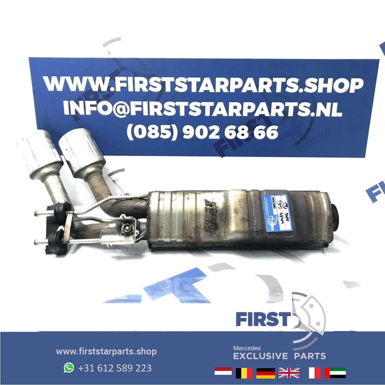 W463 G63 S AMG UITLAAT EINDDEMPER LINKS GWAGON 63 Mercedes G, Gebruikt, -, Ophalen of Verzenden, -