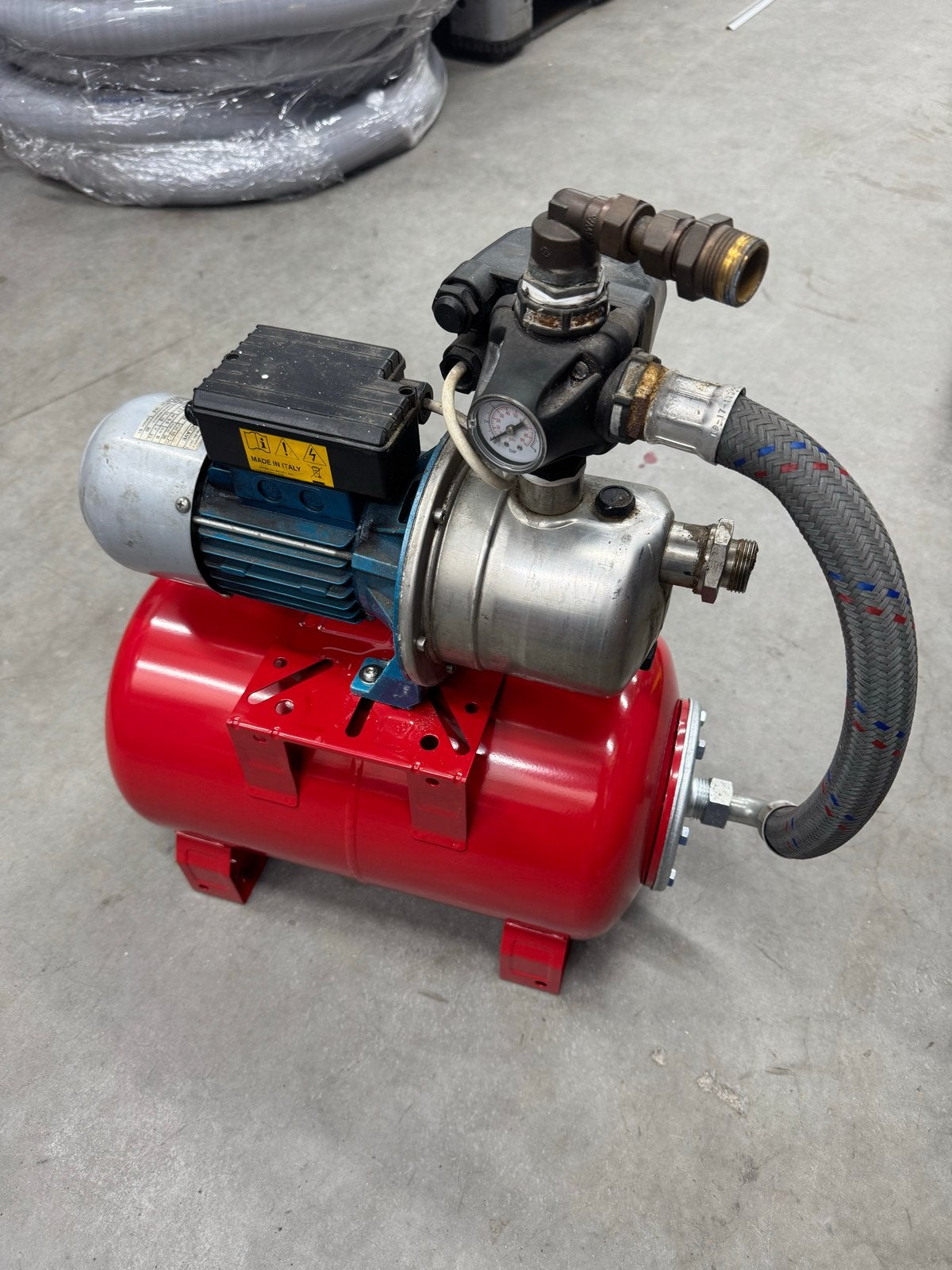 24V Hydrofoorpomp Tellurini GA 24 JET - Nieuw drukvat, Tuin en Terras, Ophalen of Verzenden, Zo goed als nieuw, Elektrisch, Hydrofoorpomp