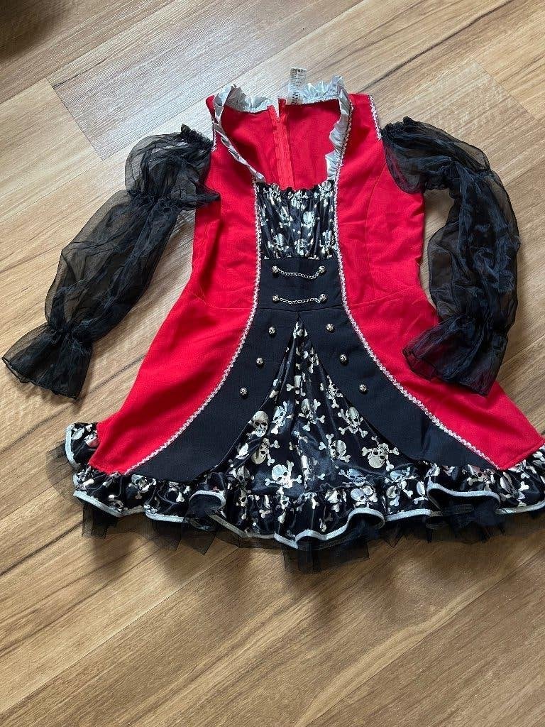 Verkleedkleding Piratenjurkje, Kleding | Dames, Carnaval, Maat 42/44 (L), Ophalen of Verzenden, Zo goed als nieuw