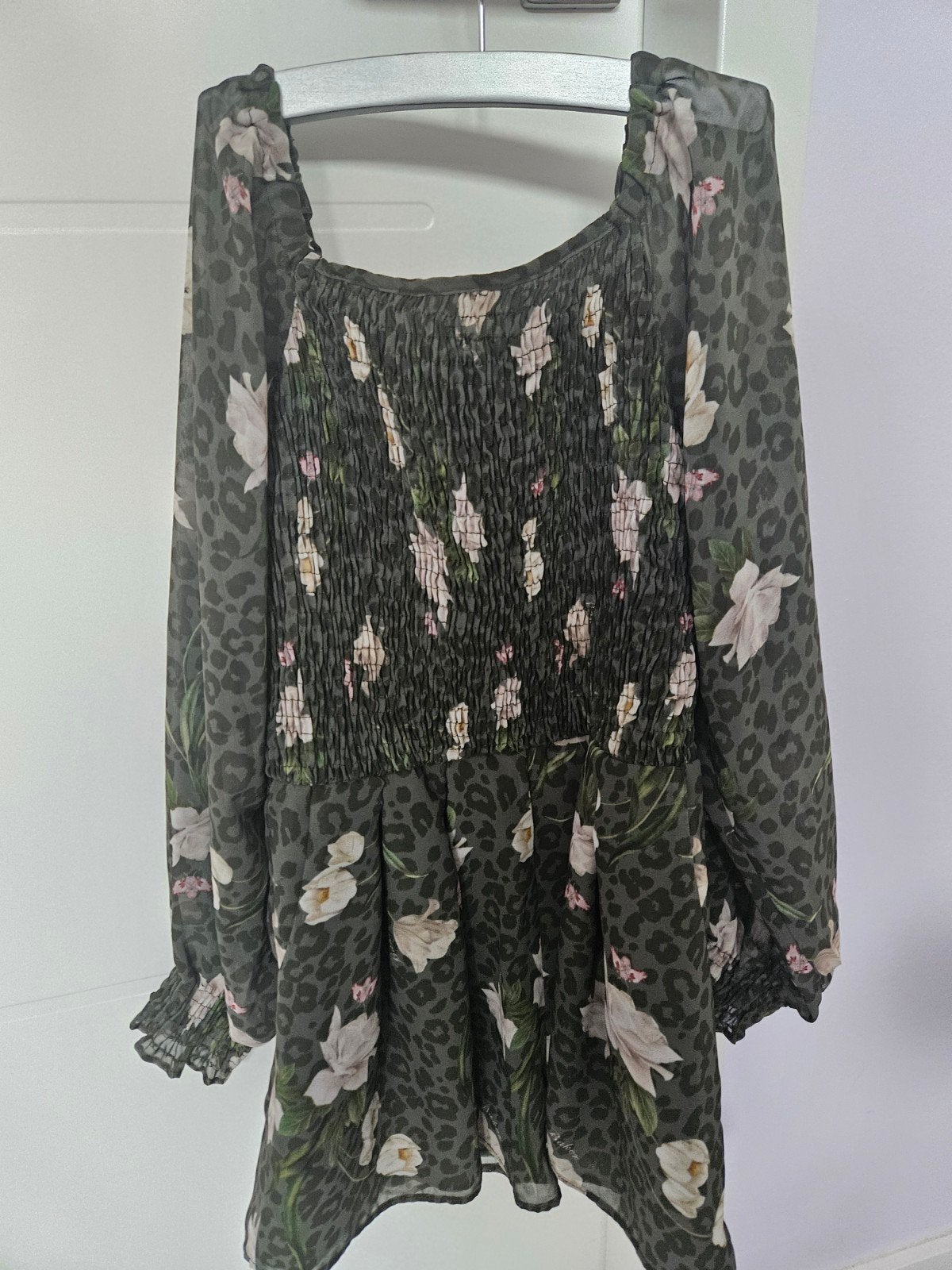 Baker by Ted Baker jumpsuite met bloemenprint en luipaarddet, Kinderen en Baby's, Meisje, Ophalen of Verzenden, Zo goed als nieuw