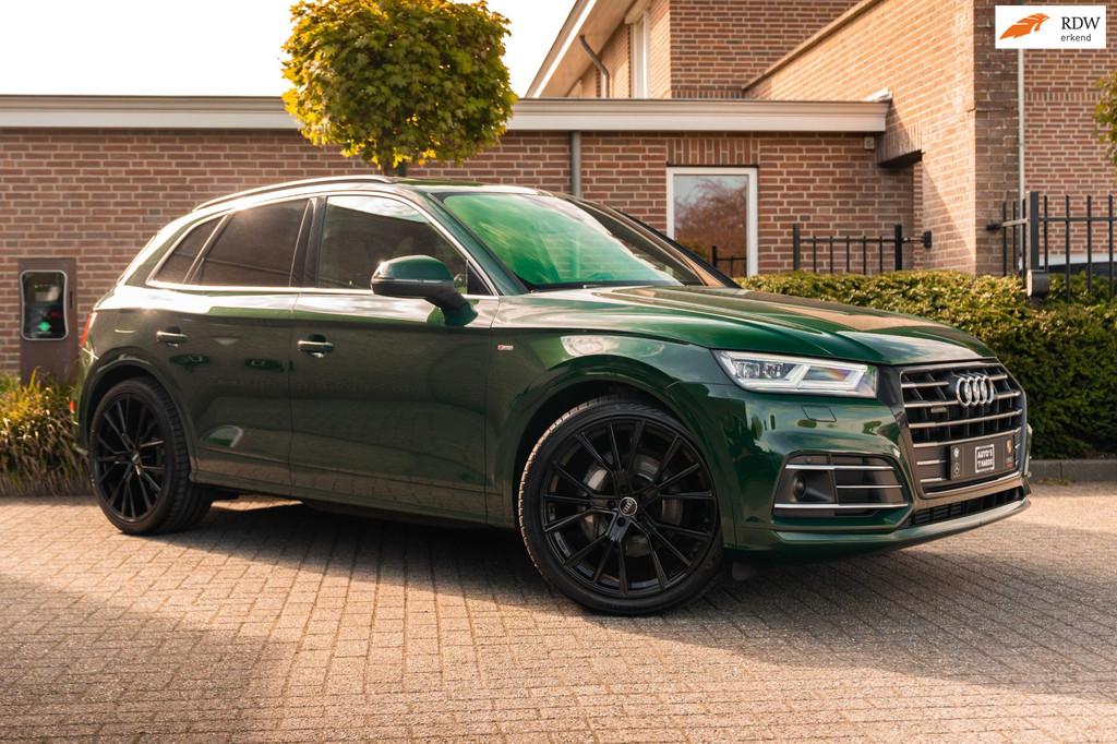 Audi Q5 55 TFSI e Quattro Competition 367 PK Pano ACC Keyles, Auto's, Audi, Bedrijf, Te koop, Q5, 4x4, ABS, Achteruitrijcamera