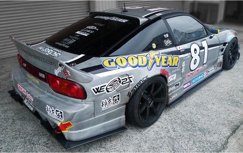 Origin Lab Carbon Spoiler V2 dakspoiler - Nissan 200sx S13, Auto diversen, Ophalen of Verzenden