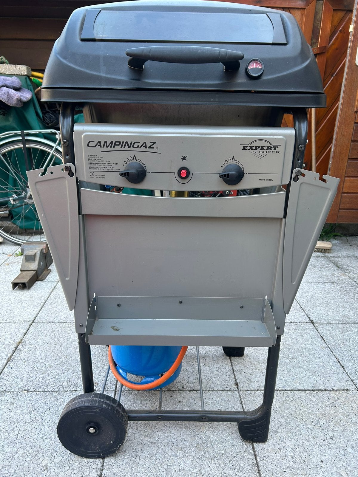 Campingaz bbq, Ophalen, Gebruikt