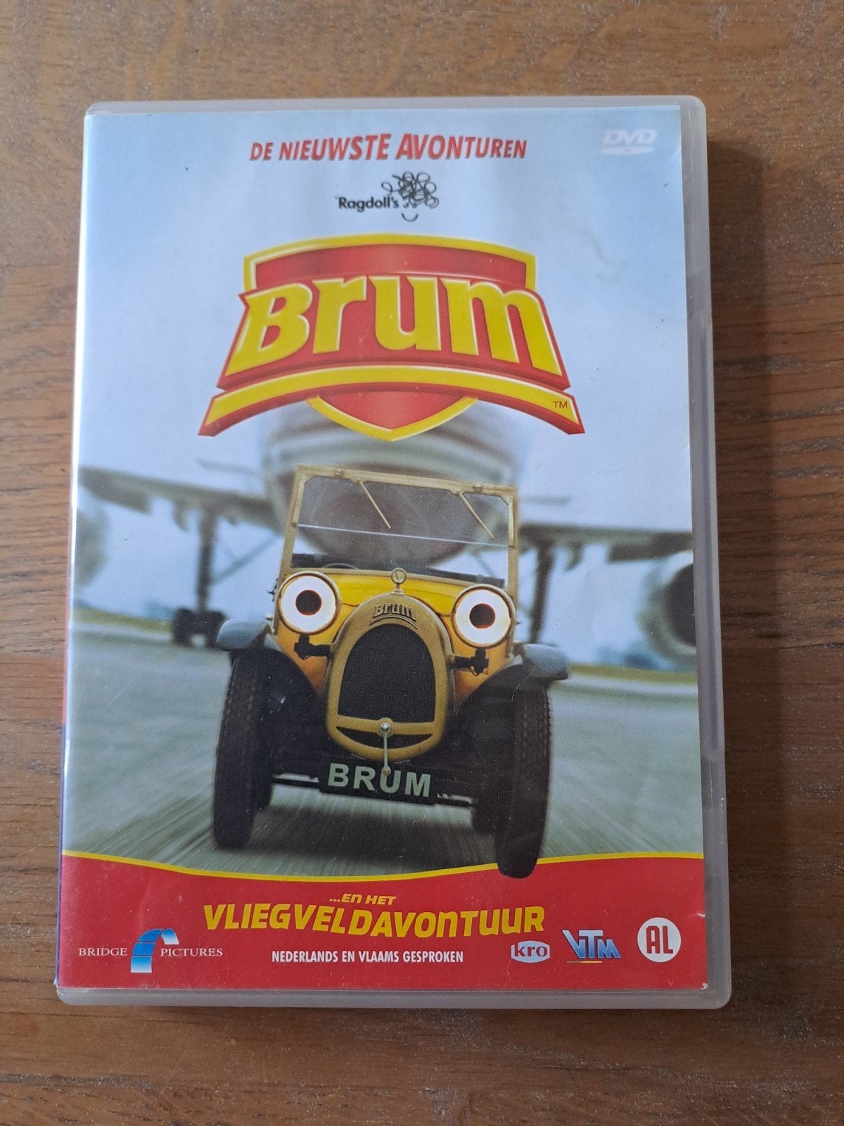 dvd, Brum en het Vliegveldavontuur, De Nieuwste Avonturen, Alle leeftijden, Tv-serie, Zo goed als nieuw, Familie