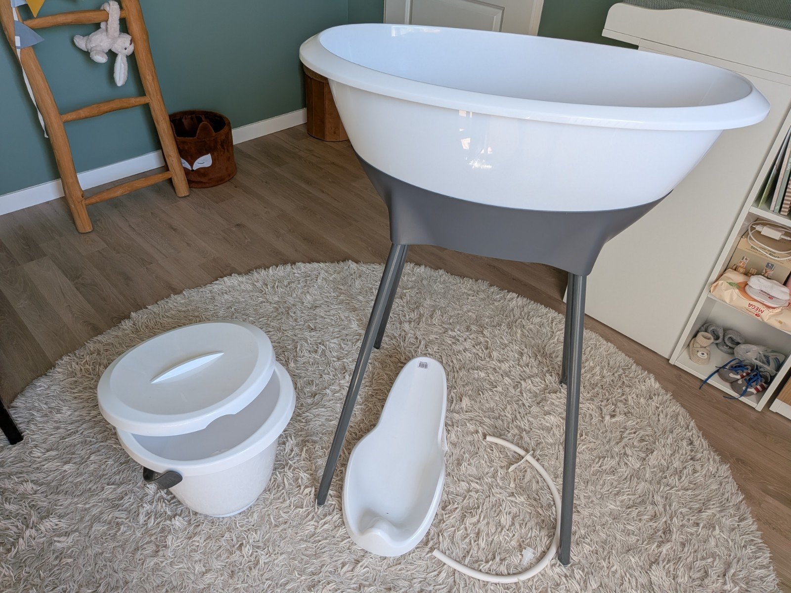 Luma baby badje, Ophalen