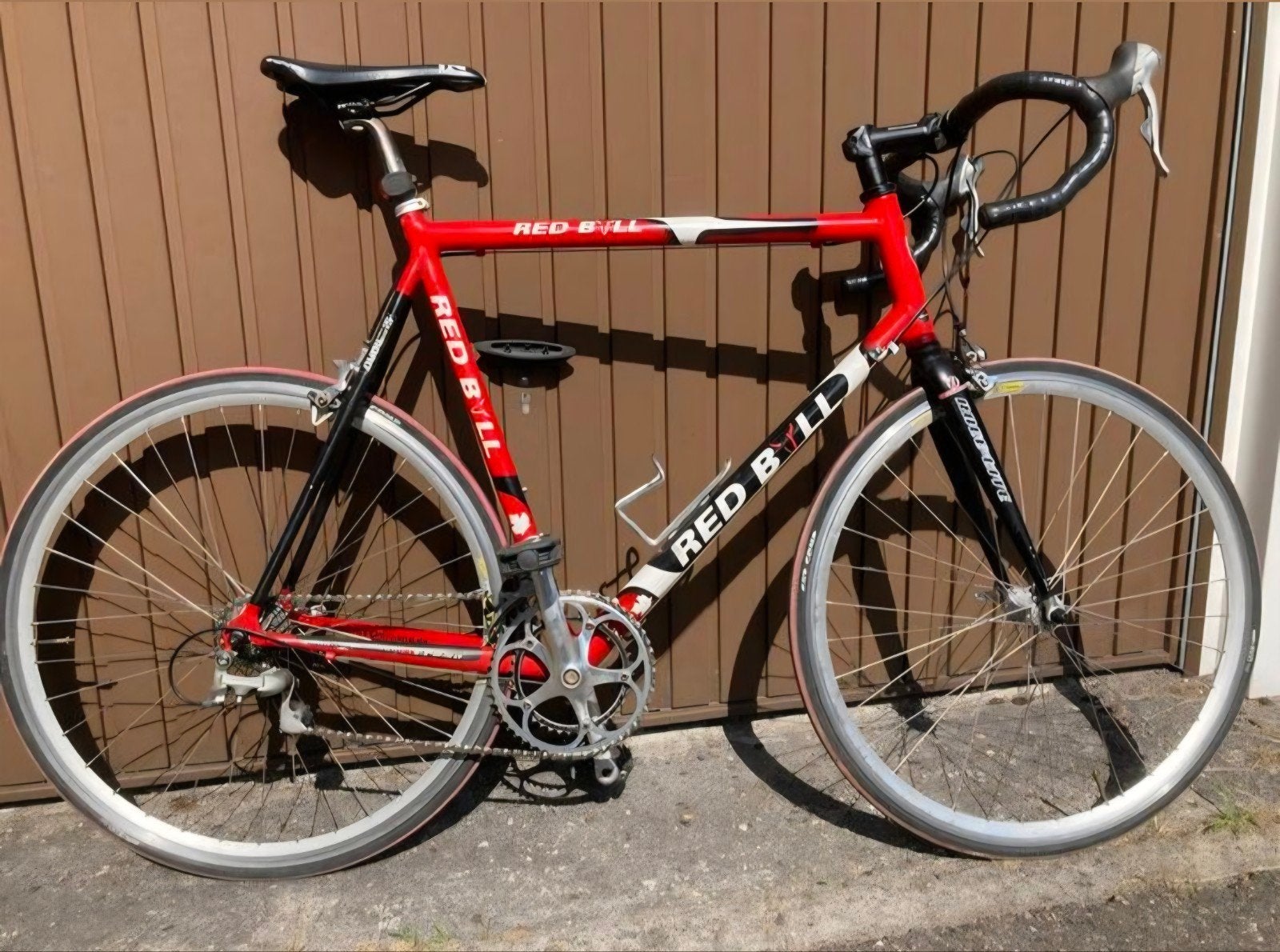 Vintage Red Bull racefiets - collectors item, Gebruikt, Aluminium, 15 tot 20 versnellingen, 61 tot 65 cm