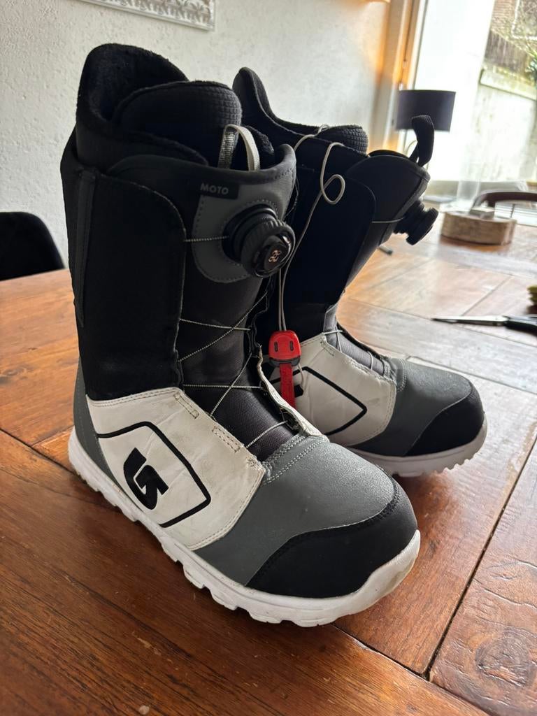 Burton moto boa maat 45 snowboard schoenen, Sport en Fitness, Snowboarden, Ophalen of Verzenden, Zo goed als nieuw, Schoenen