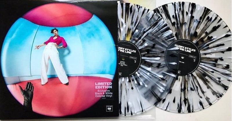 Vinyl 2LP Harry Styles Fine Line SPLATTER NEW One Direction, Pop, Ophalen of Verzenden, Inclusief poster, 12 inch
