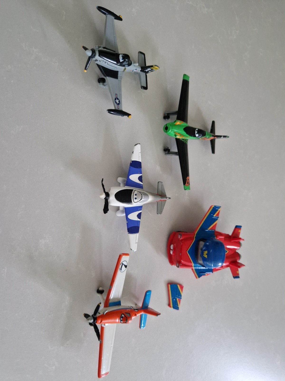 Disney planes en cars (inclusief zeldzame kolya ivanov), Ophalen of Verzenden, Gebruikt
