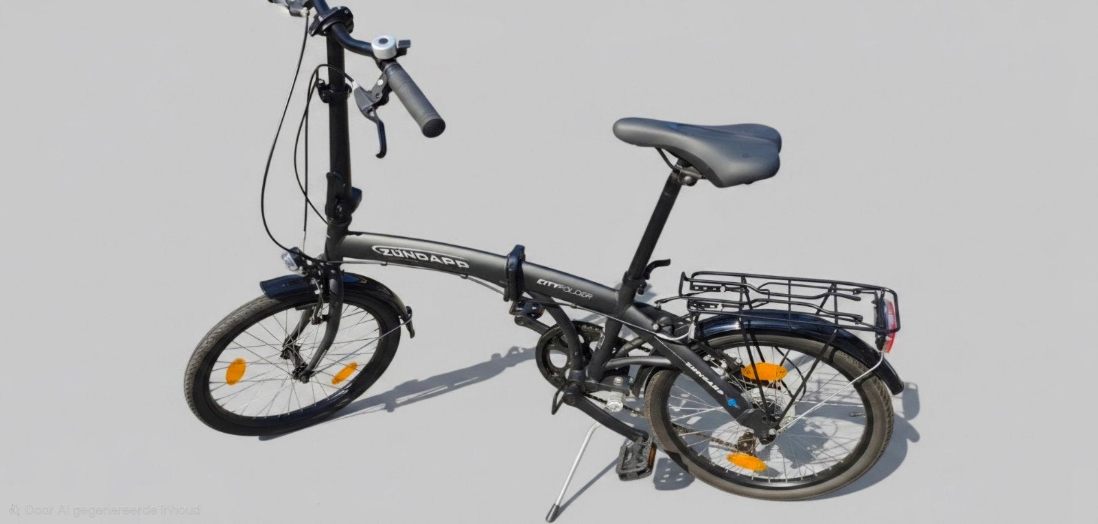 Zundapp City Cruiser Opvouwbare Fiets - Zo goed als nieuw, Minder dan 14 inch, Versnellingen, Zo goed als nieuw, Totaal opvouwbaar
