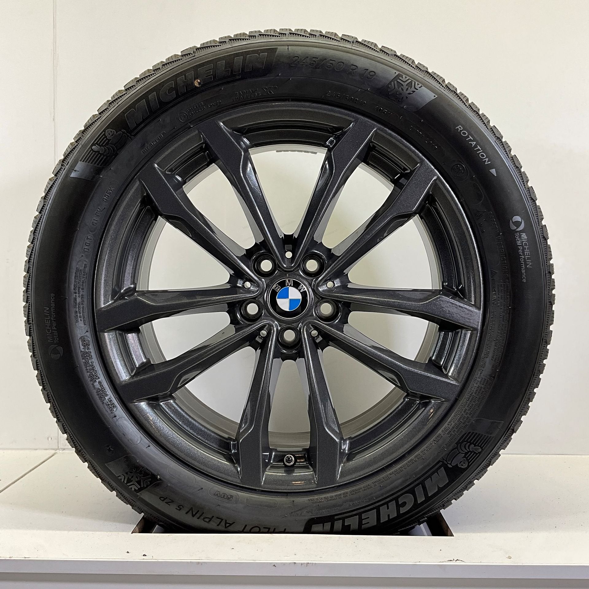 BMW X3 G01 X4 G02 SET VELGEN + WINTERBANDEN 19 INCH ORIG. 69, Auto-onderdelen, Banden en Velgen, 19 inch, -, -, Banden en Velgen