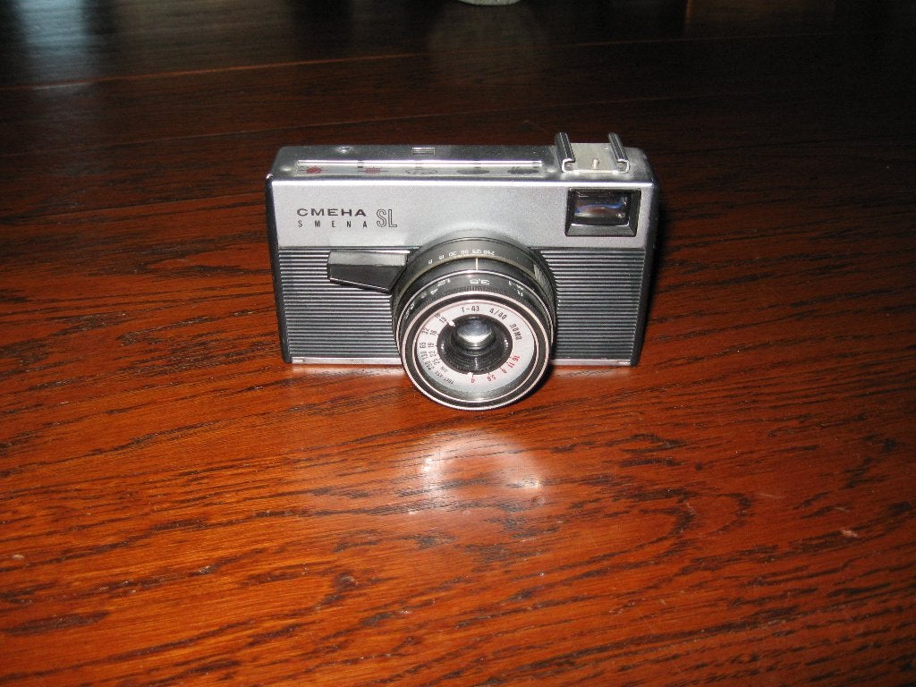 russische smena sl camera, Ophalen of Verzenden, Gebruikt, Compact, Overige Merken