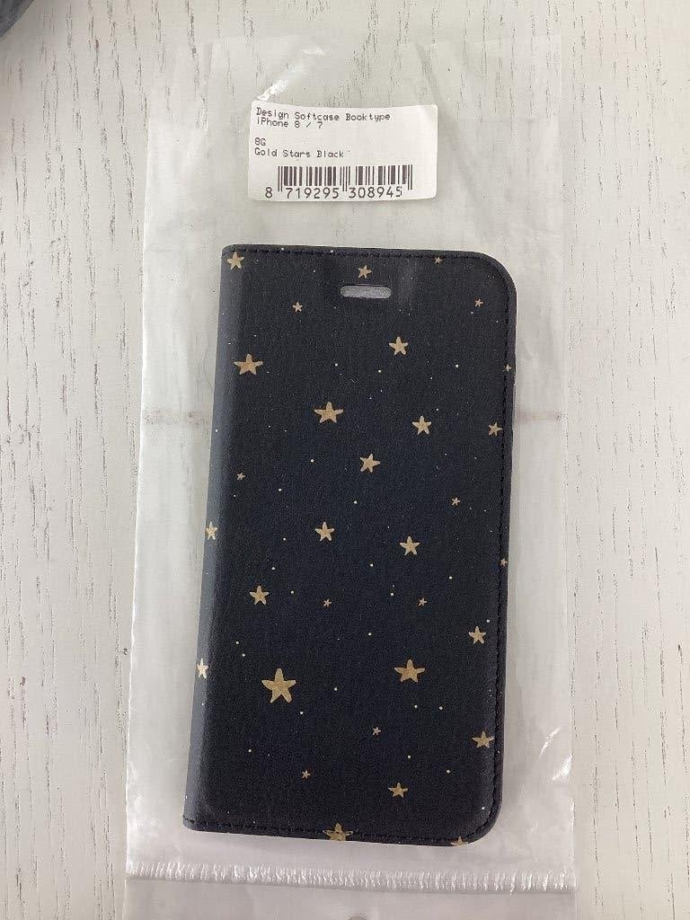 Telefoon hoesje I phone 8, Pasjeshouder, Zwart, Overige merken, Nieuw