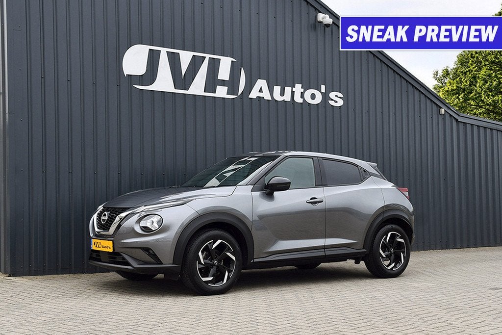 Nissan Juke 1.0 DiG-T Acenta 01-2025 | BTW | Navi | AppleCar, Auto's, Nissan, Voorwielaandrijving, Stof, Gebruikt, Huisgarantie