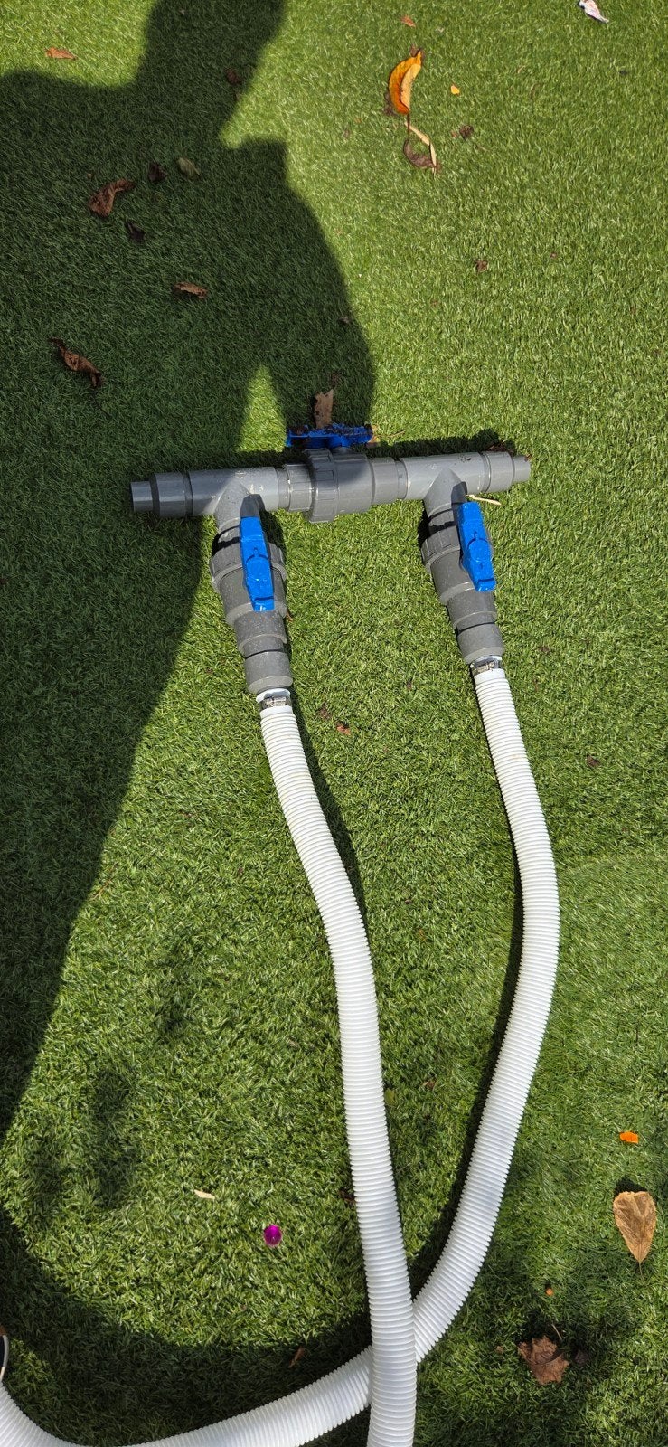 Bypass voor zwembadverwarming/filter, Ophalen