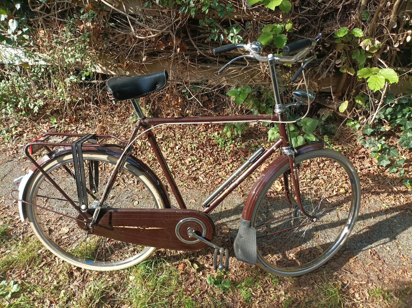 Fongers herenfiets, Ophalen
