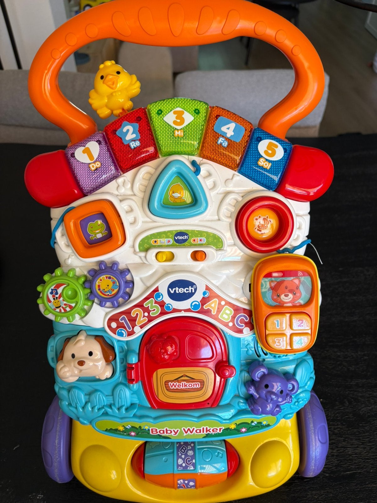 Vtech loopwagen, Kinderen en Baby's, Speelgoed | Vtech, Ophalen of Verzenden, Zo goed als nieuw, 6 maanden tot 2 jaar