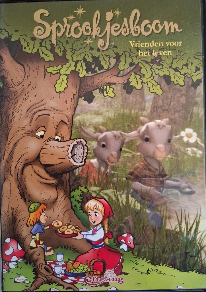Efteling Sprookjesboom Vrienden voor het leven dvd, Alle leeftijden, Ophalen of Verzenden, Gebruikt