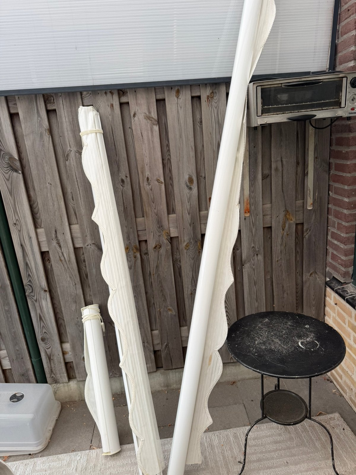 3 Zebra gordijnen, Overige materialen, Gebruikt, Overige merken, Wit