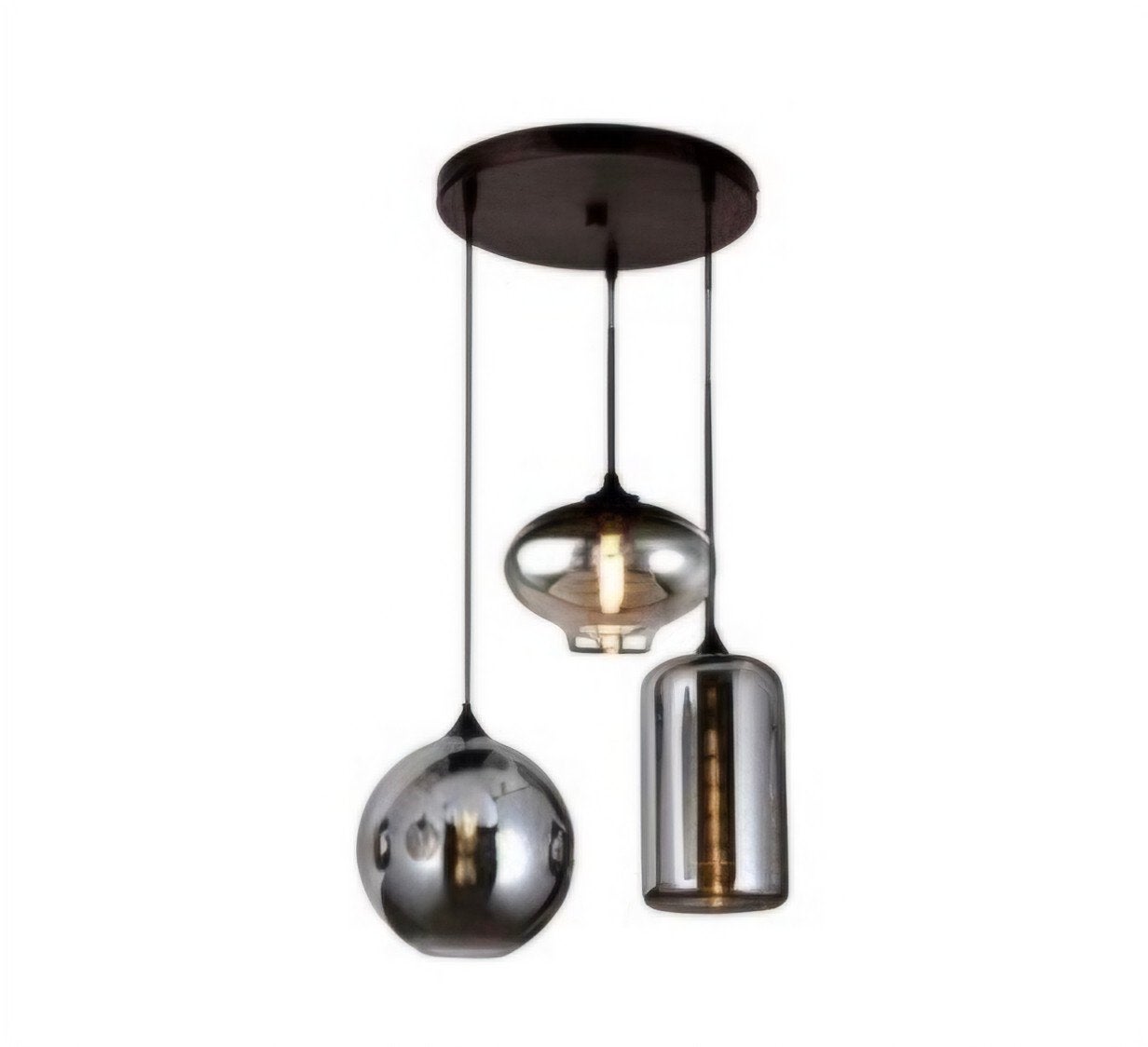hanglamp, Ophalen, Zo goed als nieuw, Glas