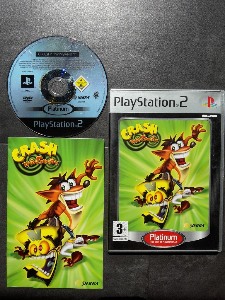 PS2 - Crash Twinsanity - PlayStation 2 Crash Bandicoot, Avontuur en Actie, 1 speler, Ophalen of Verzenden, Zo goed als nieuw