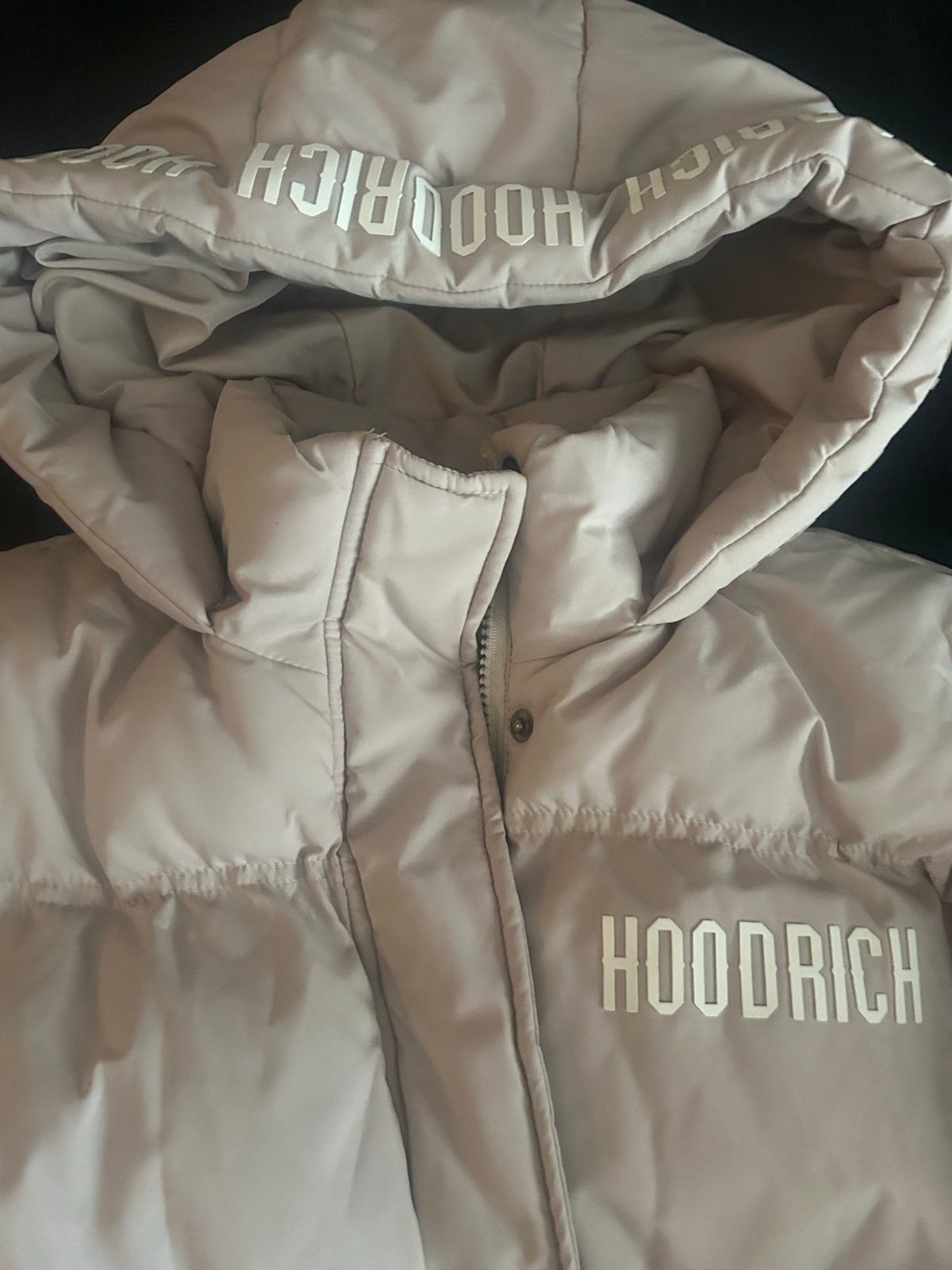 Hoodrich Puffer Jas - Zo goed als nieuw, Ophalen of Verzenden, Zo goed als nieuw, Maat 34 (XS) of kleiner, Beige