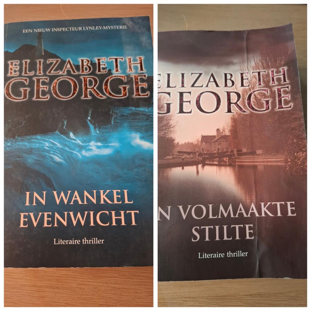 2 boeken Elizabeth George, Ophalen of Verzenden, Gelezen