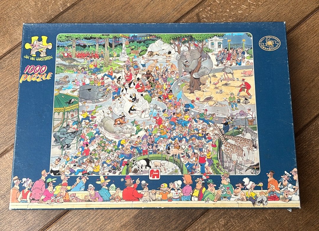 Jan van Haasteren 1000 stukjes, Hobby en Vrije tijd, Denksport en Puzzels, Ophalen of Verzenden, 500 t/m 1500 stukjes, Zo goed als nieuw