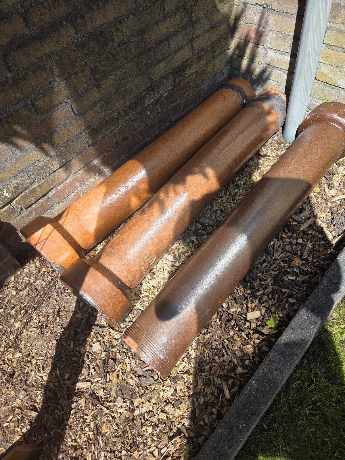 Riolering buizen, Ophalen, Gebruikt, Steen of Klei, 15 m² of meer