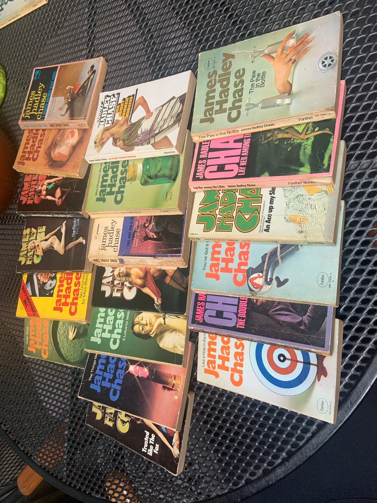 Engelstalige boeken van James Hadley Chase, Ophalen, Gelezen