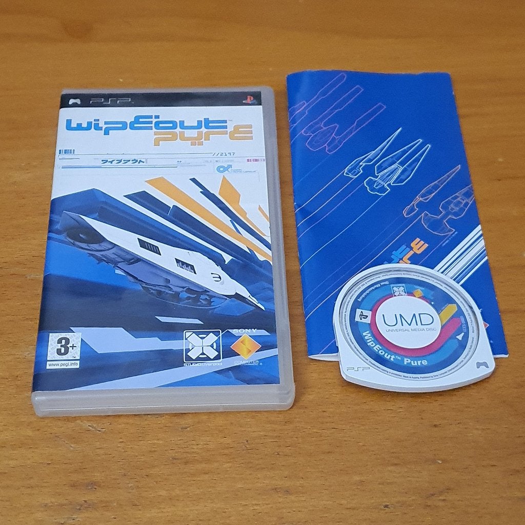 PSP | Wipeout Pure, Spelcomputers en Games, Games | Sony PlayStation Portable, Gebruikt, 1 speler, Racen en Vliegen, Ophalen of Verzenden