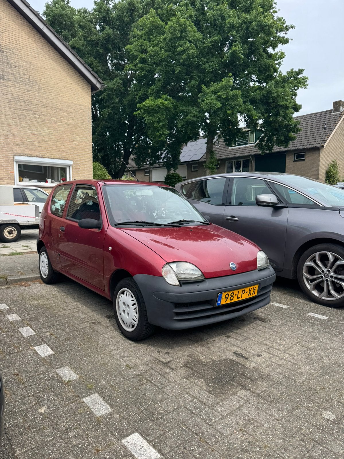 Fiat Seicento, Auto's, Voorwielaandrijving, Stof, Origineel Nederlands, Handgeschakeld