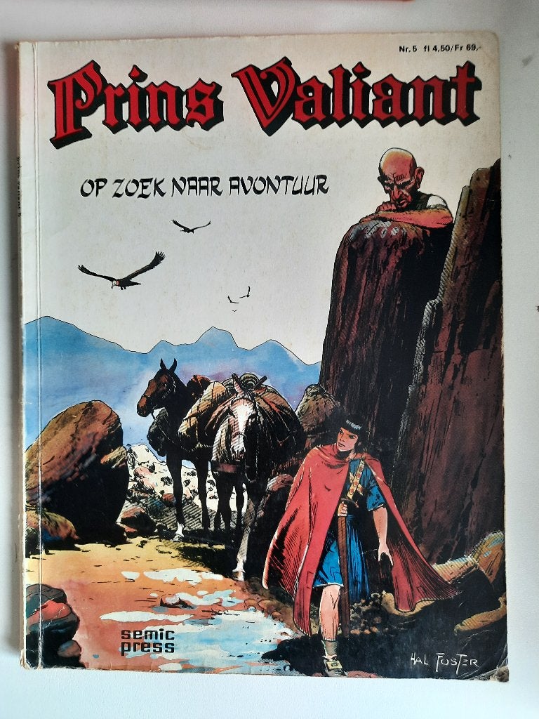 prins Valiant, op zoek naar avontuur, Eén stripboek, Ophalen of Verzenden