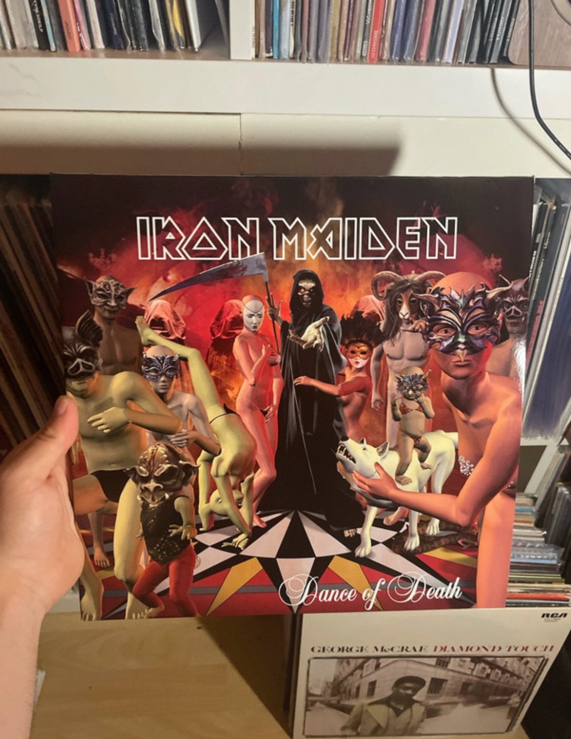 Iron Maiden - Dance of Death LP (2017), LP, Hard Rock, Ophalen of Verzenden, Zo goed als nieuw