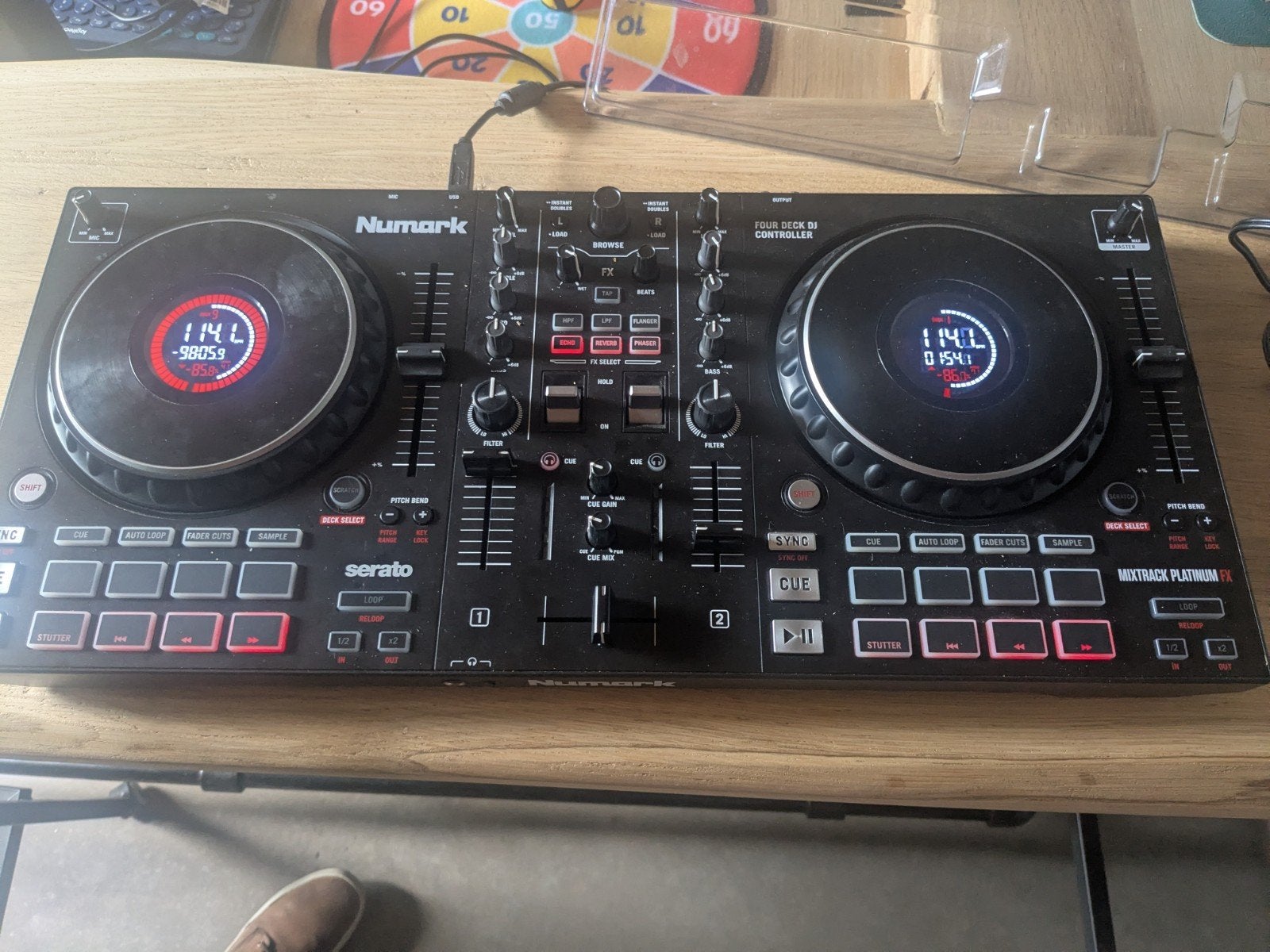 Numark Mixtrack Platinum FX DJ Controller, Muziek en Instrumenten, Ophalen, Gebruikt, Dj-set, Numark