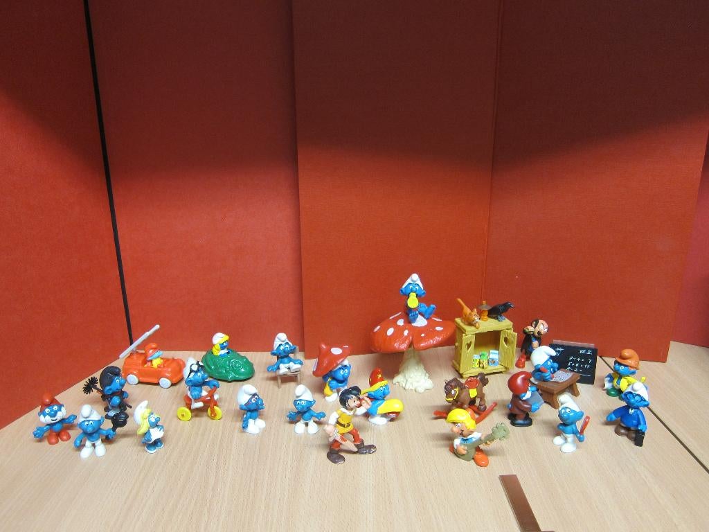 smurfen lotje, Verzamelen, Smurfen, Ophalen of Verzenden, Zo goed als nieuw, Verschillende Smurfen, Poppetje, Figuurtje of Knuffel