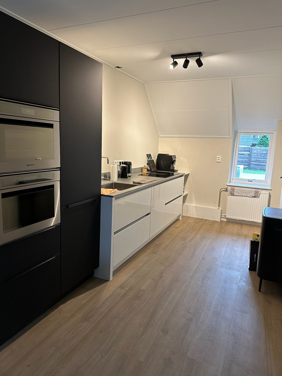 Keuken te koop, Huis en Inrichting, Keuken | Complete keukens, Ophalen, Wit, Overige typen, Graniet of Steen