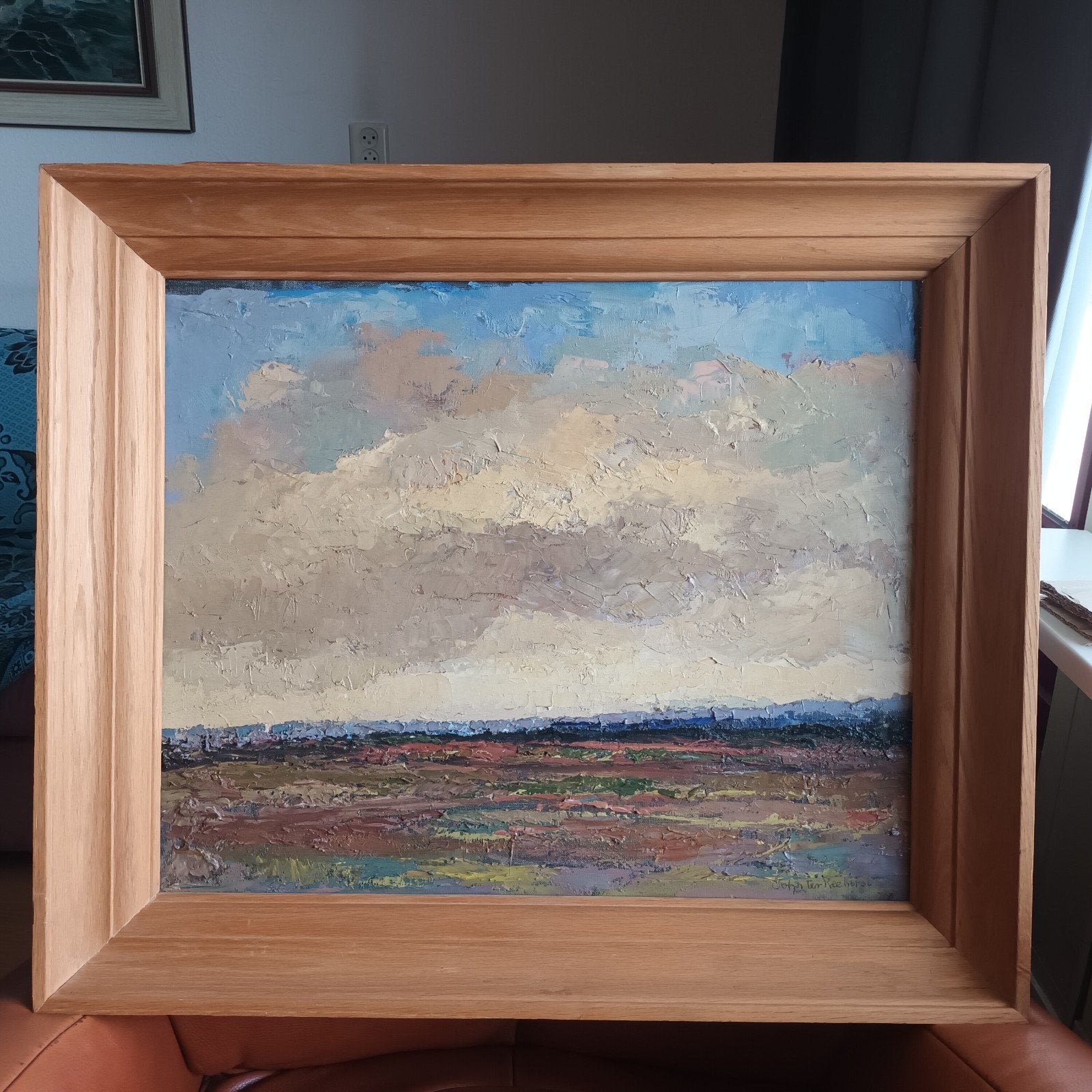 John ter Reehorst (1901-1985), landschap omgeving Arnhem, Antiek en Kunst, Kunst | Schilderijen | Klassiek, Ophalen of Verzenden