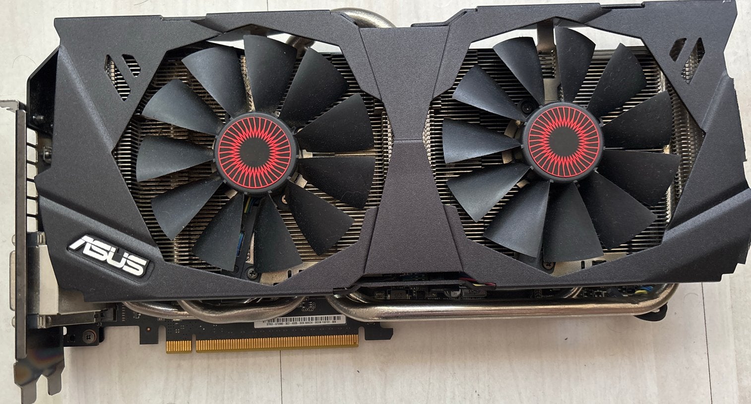 ASUS Strix GTX 980, Computers en Software, Videokaarten, Gebruikt, Nvidia, PCI-Express 3.0, GDDR5, HDMI, Ophalen of Verzenden