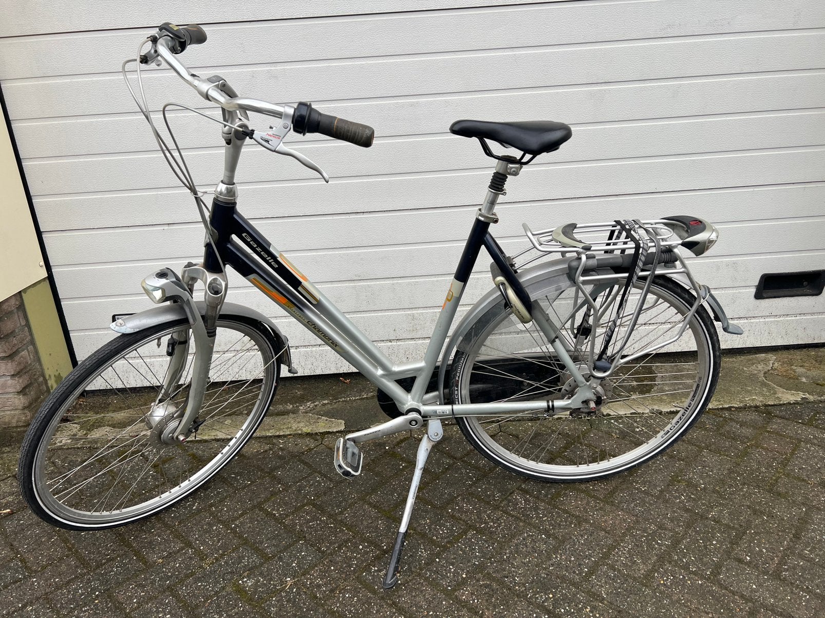 Gazelle Chamonix Exellent, damesfiets, framemaat 57, Ophalen, Minder dan 10 versnellingen, Gebruikt, 56 cm of meer