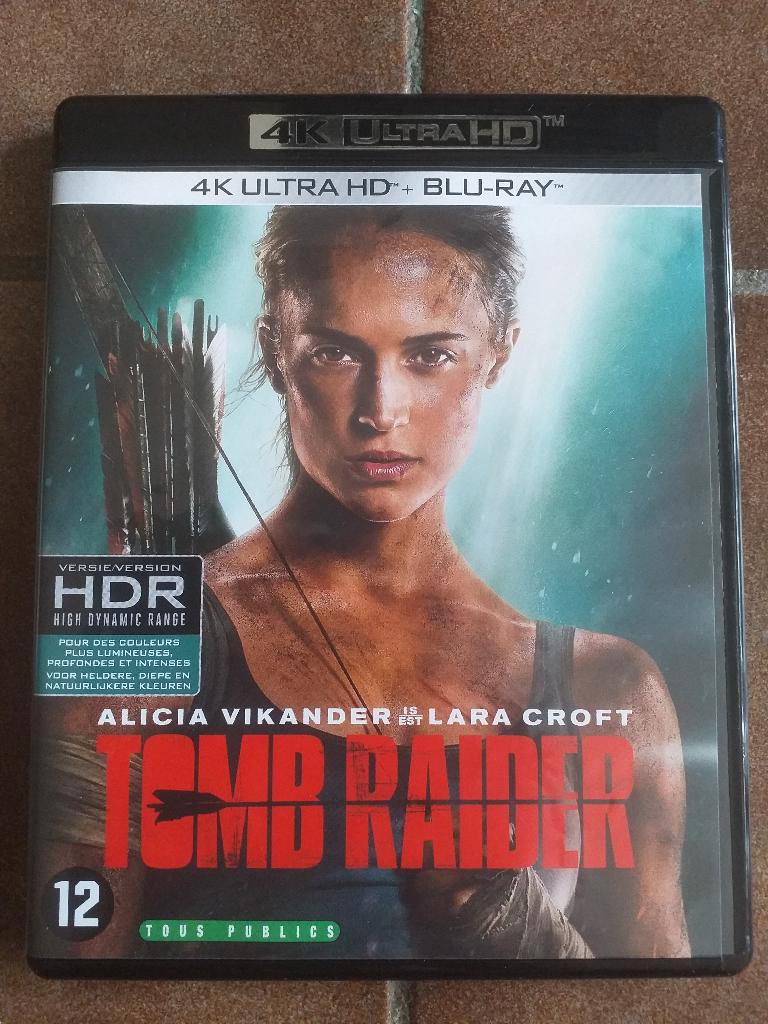 Tomb Raider 2018 4K Bluray + 2D Bluray, Ophalen of Verzenden, Zo goed als nieuw, Avontuur