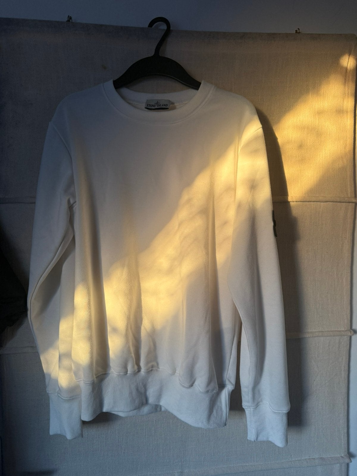 Stone Island Trui Maat M, Kleding | Heren, Ophalen of Verzenden, Zo goed als nieuw, Maat 48/50 (M), Wit