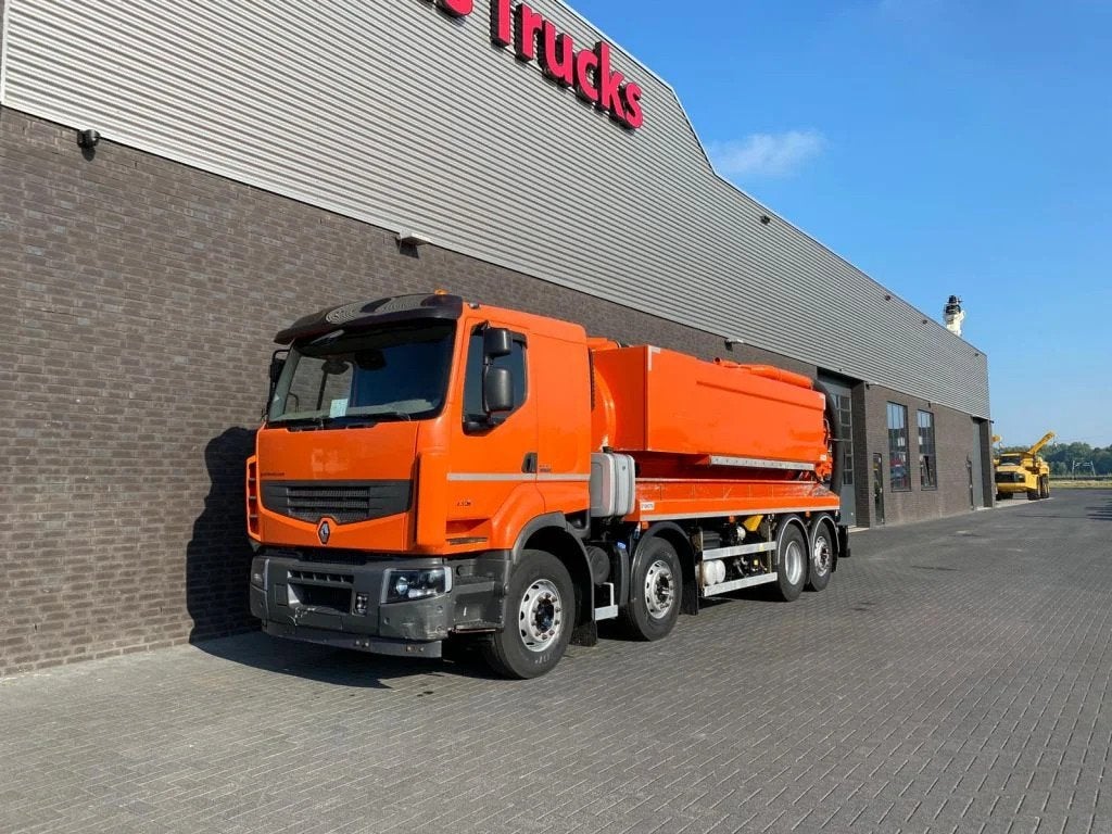 Renault Lander 430 8X2 STOKOTA VACUUM/HOGEDRUK /COMBI/KOLKEN, Euro 5, Overige kleuren, Renault, Bedrijf