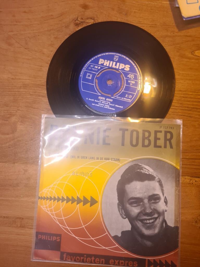Ronnie Tober - Iedere avond, Cd's en Dvd's, Vinyl Singles, 7 inch, Single, Ophalen of Verzenden, Zo goed als nieuw