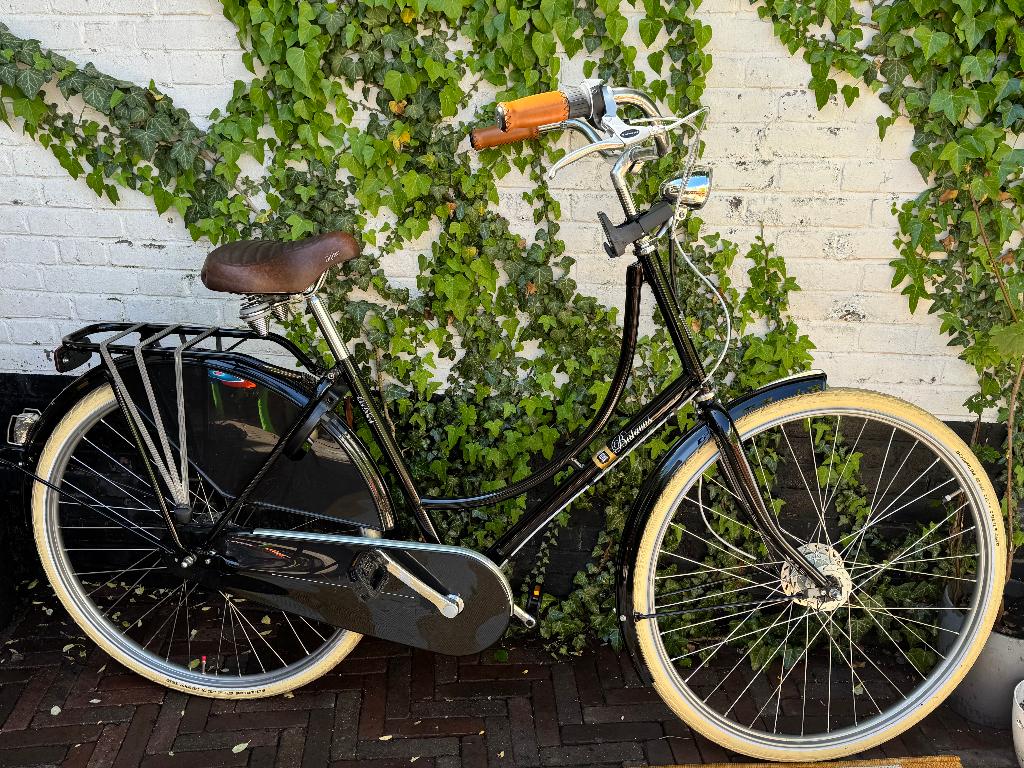 Batavus Old Dutch Deluxe – zo goed als nieuw + gelzadel, Ophalen, Terugtraprem, Versnellingen, Zo goed als nieuw