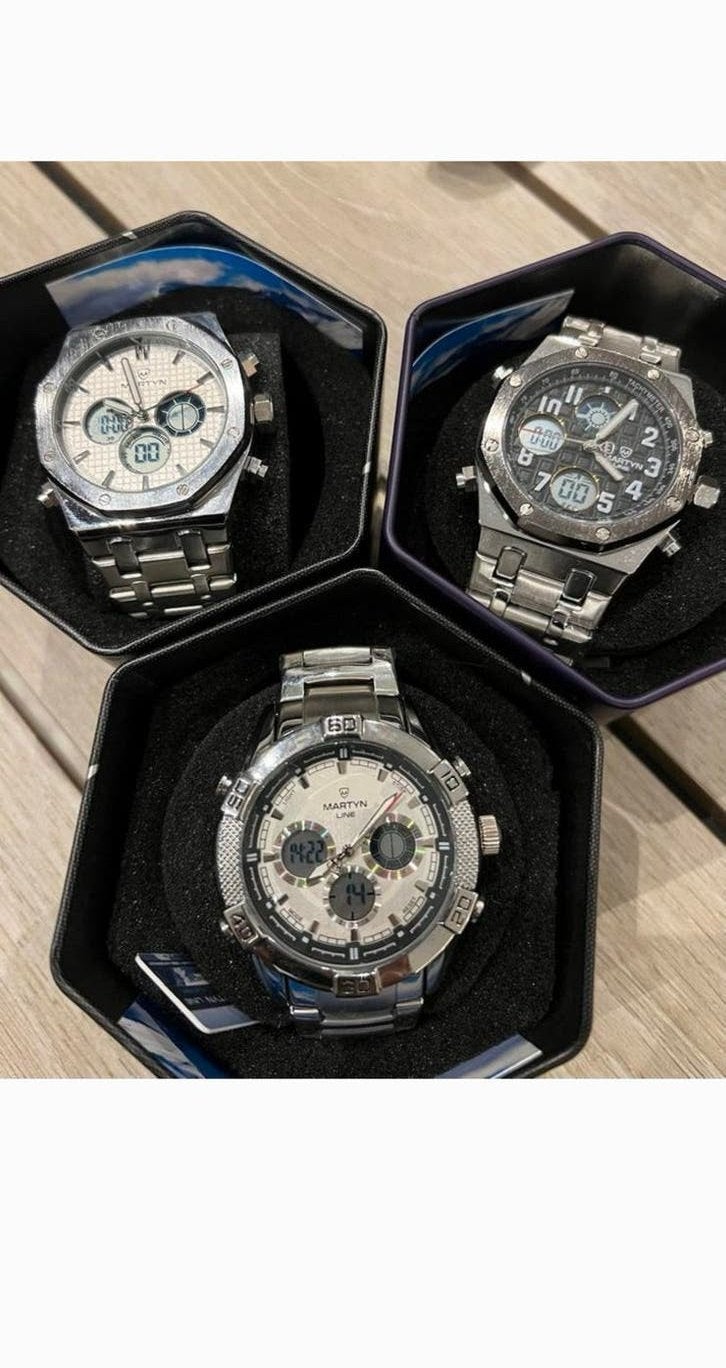 heren horloges, Sieraden, Tassen en Uiterlijk, Horloges | Heren, Staal, Polshorloge, Nieuw, Ophalen